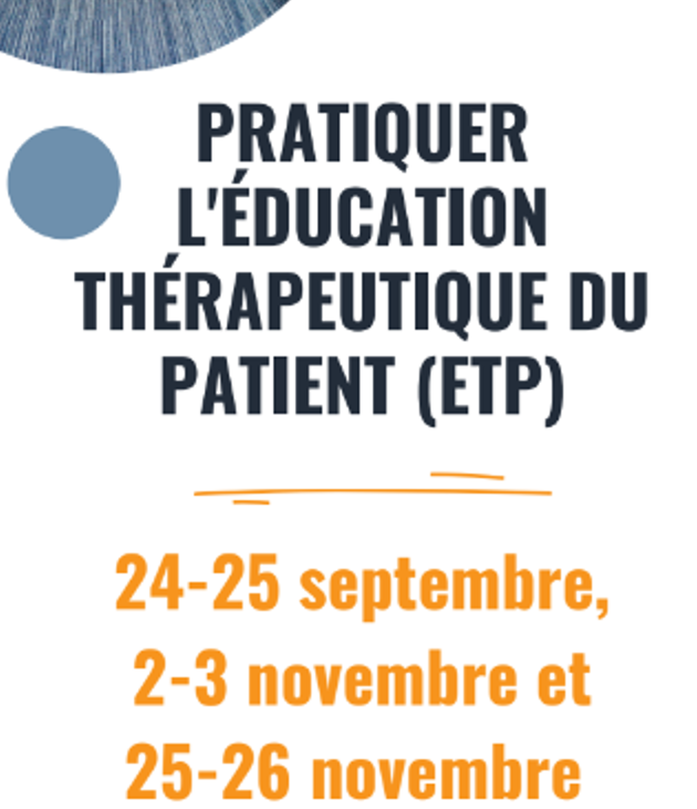 Formation « Éducation Thérapeutique du Patient »