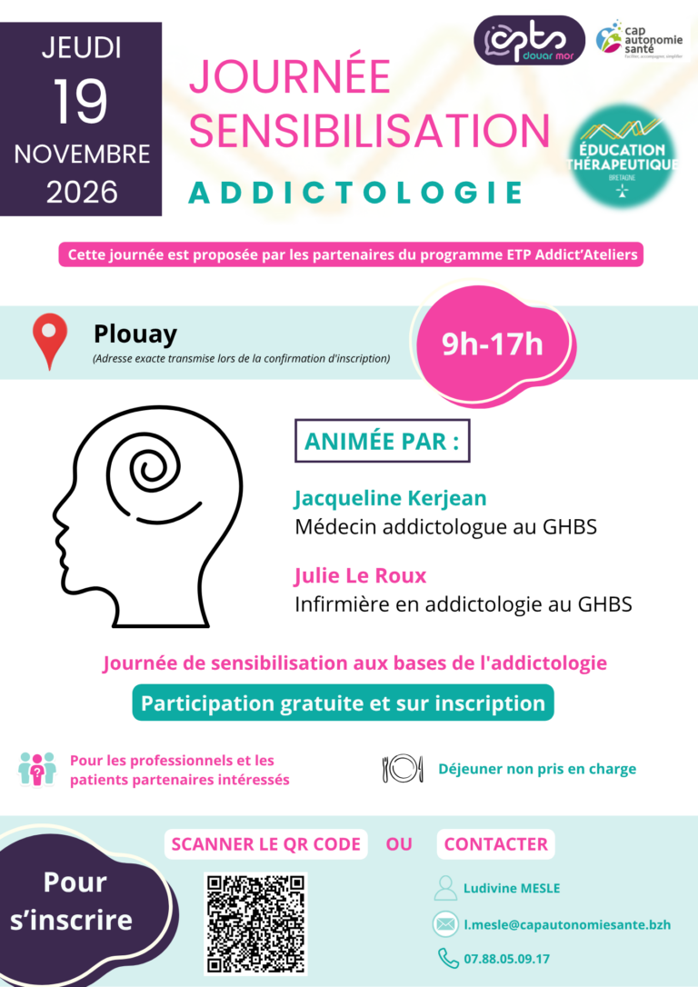 Sensibilisation à la maladie addictive