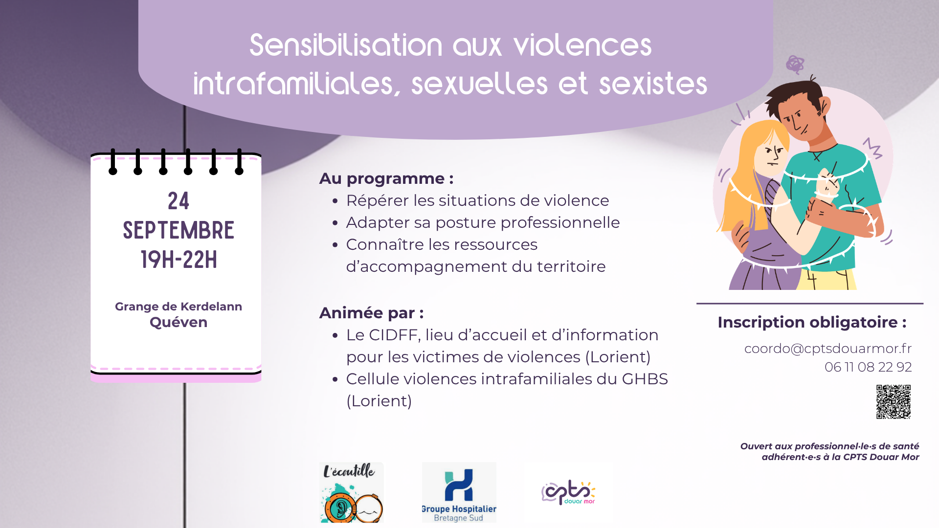 soirée violence intra familiale
