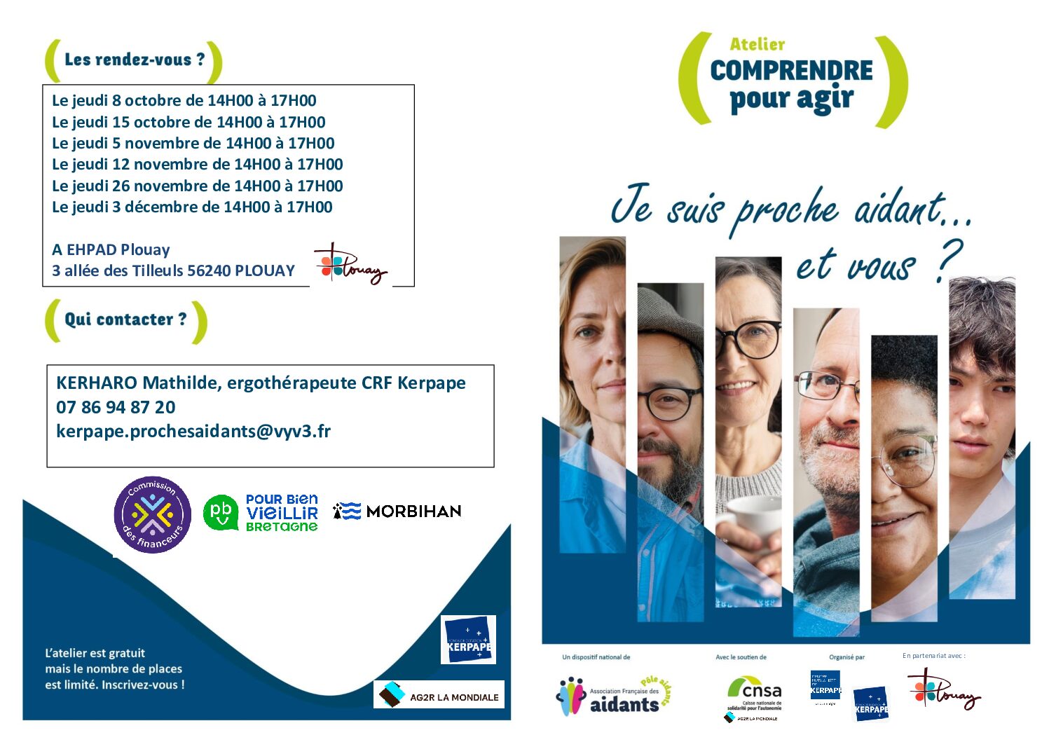 Proches aidants : 6 ateliers clés pour mieux comprendre et agir